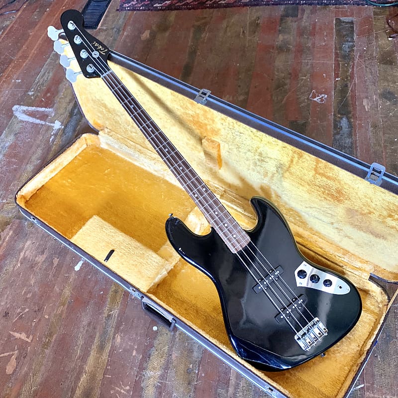 Tokai Jazz sound bass guitar c 1977 Noir original vintage