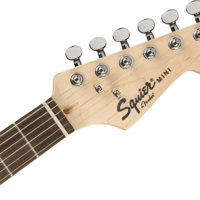 Squier Mini Stratocaster with Laurel Fretboard 2020s Black image 4