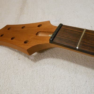 Warmoth Vortex Roasted Maple / Rosewood Electric Guitar Neck, RH, Stainless Steel 6150 Frets, Wolfgang Neck Profile image 2