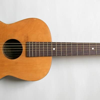 1950's Egmond Freres Parlor Guitar - Natural image 2