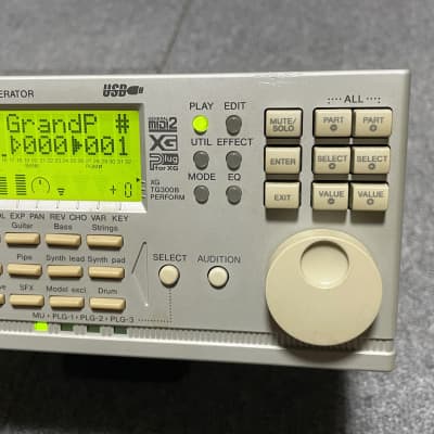 Yamaha MU1000 Tone Generator Motif Sound Module Synthesizer