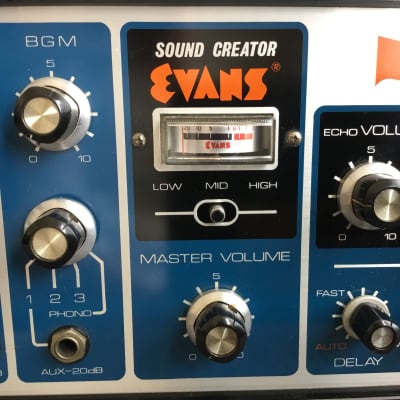 Evans Nova 400  Sound Creator Vintage Analog Tape Delay Effect image 1