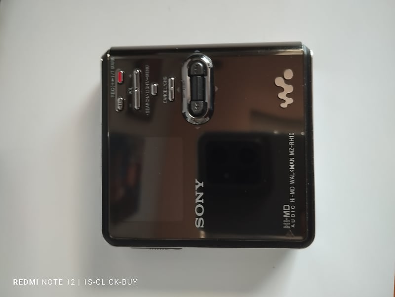 Sony MZ-RH10 Hi-MD black Walkman MiniDisc Recorder MP3 Tested & Working  Video test