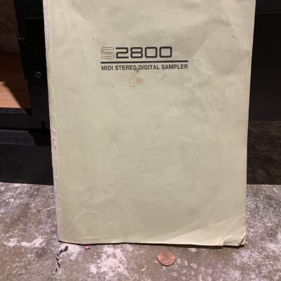 Akai S2800 manual