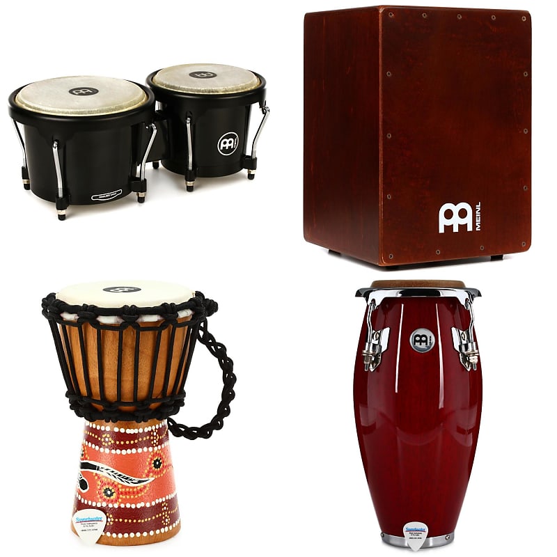 Meinl Percussion Small Hand Drum Bundle - 4.5 inch | Reverb