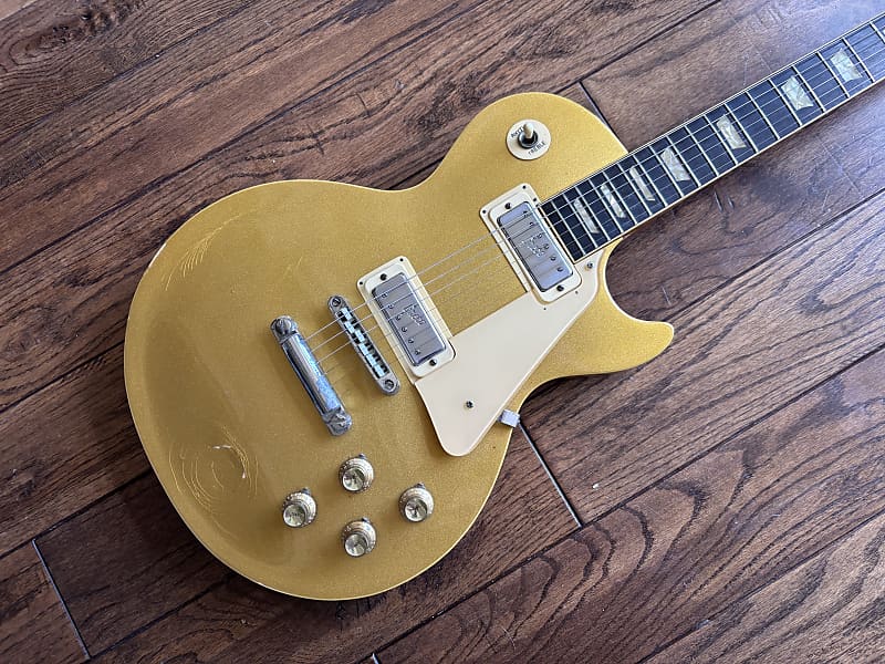 Vintage 1974 Greco EG 500 Gold Top Maxon Mini Humbuckers Fujigen Japan image 1