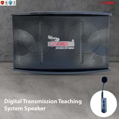 5 Core PA system 6.5 Inch 1Pc DJ speakers Kareokee Machine w Wireless Microphone 200 W Portable Speaker Microphone for Indoor Outdoor Use  5C APS image 7