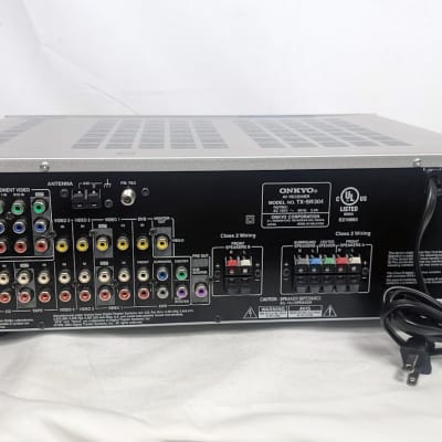 Onkyo TX-SR304 AV Receiver Amplifier Tuner Stereo Dolby Ditigal DTS Surround - Silver image 9
