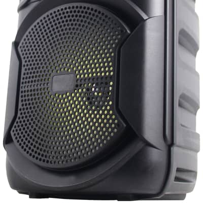 Technical Pro BOOM8 Portable Rechargeable 8" LED Party Speaker w/Bluetooth/USB image 3