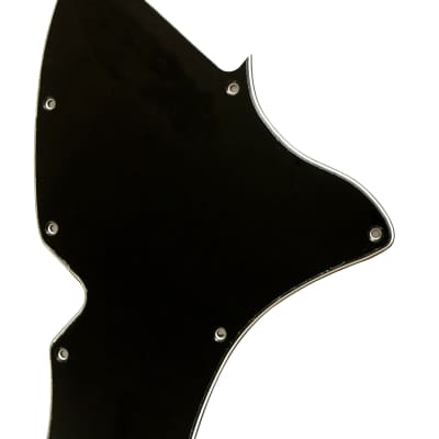 For US Fender Telecaster 69 Thinline Blank Guitar Pickguard  Scratch Plate,3 Ply Black image 4