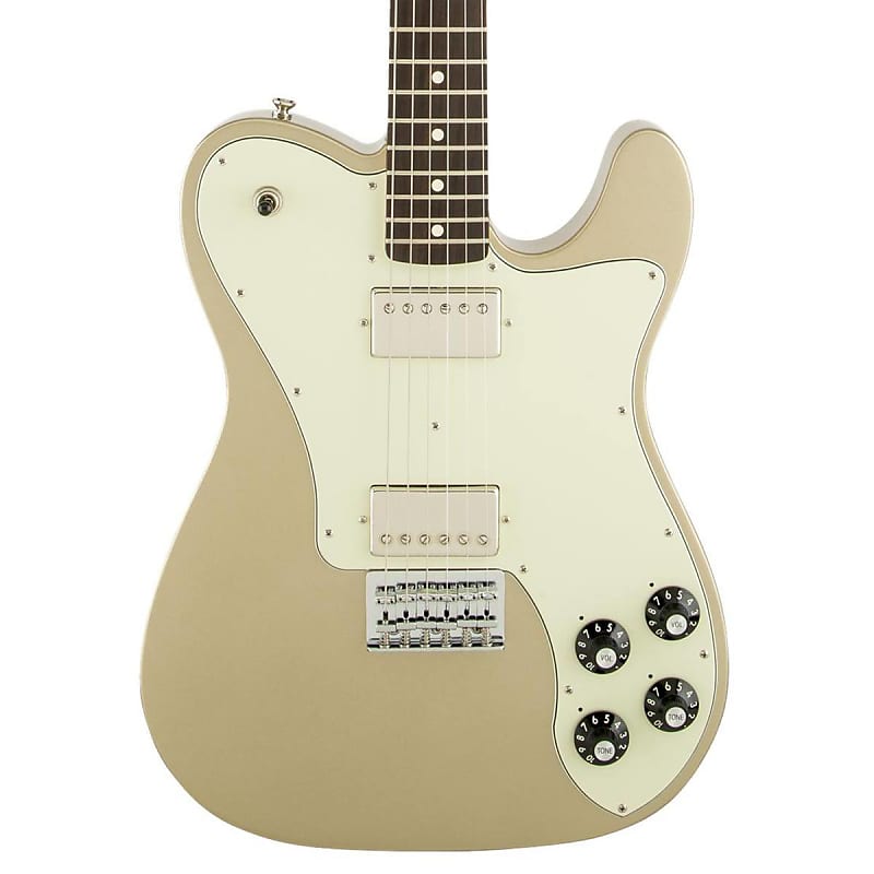Fender Chris Shiflett Telecaster Deluxe Electric Guitar (Shoreline Gold)(New) image 1