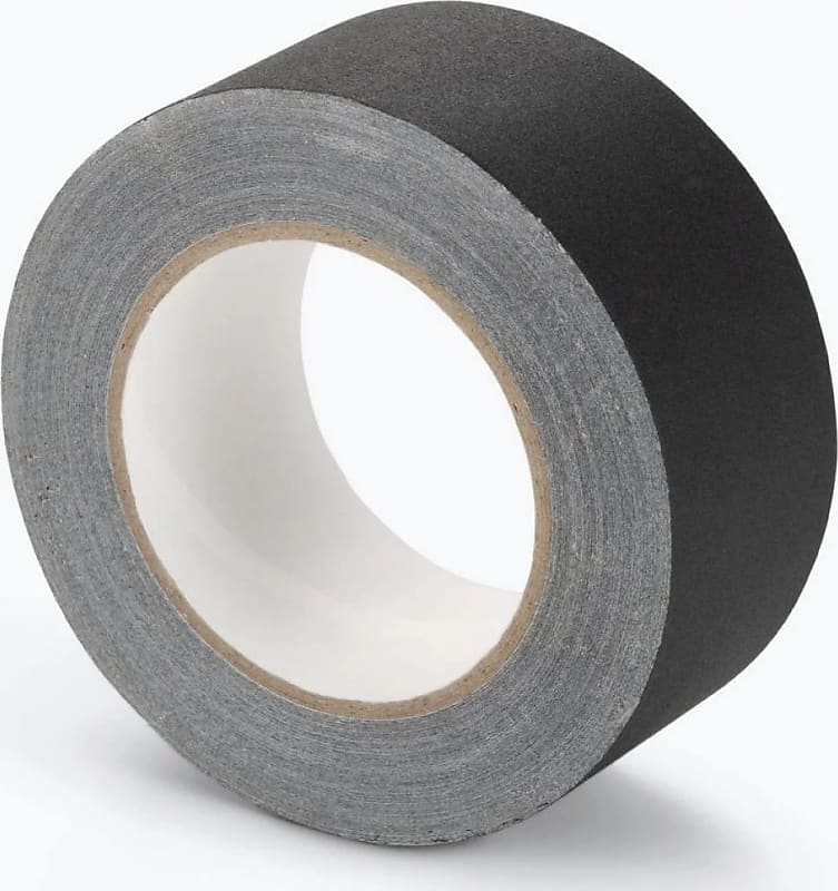 Gaffer Tape 2 x 60 yards Black by Hosa Item GFT-447BK-Bulk