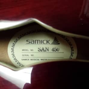 Samick Artist Series SAN-450 (ES-335) with case image 3