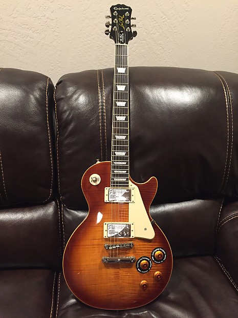 Epiphone les cheap paul desert burst