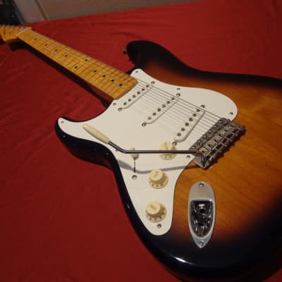 Fender American Vintage '57 Reissue Left Handed Stratocaster 2012 Sunburst image 1