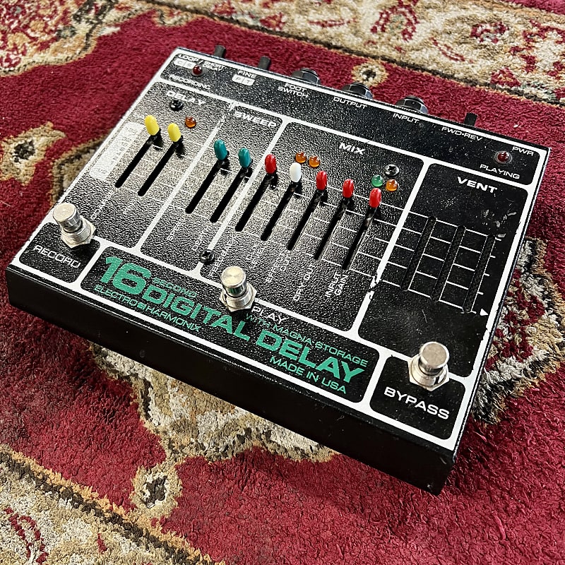 Electro Harmonix 16 Second Digital Delay Reissue W/ Foot Reverb