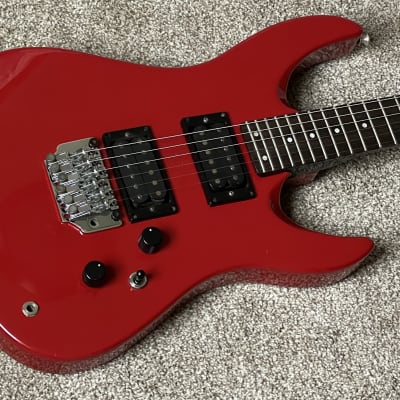 Vintage Yamaha RGX 220 1987 Red | Reverb
