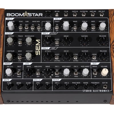 Studio Electronics Boomstar SEM V2 Semi-Modular Analog Synthesizer Module [DEMO] image 3