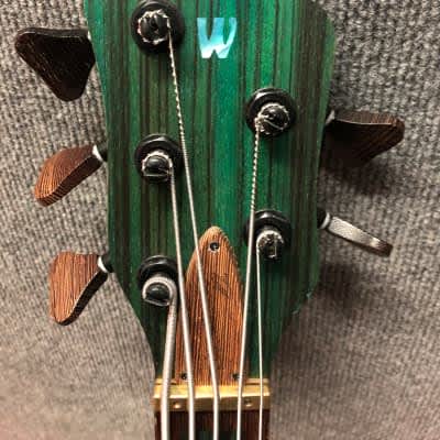 Warwick Streamer LX (Masterbuilt) 2017 Green w/matching pickup cover and knobs image 12