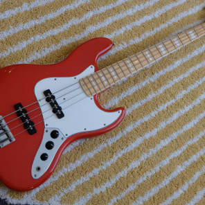 Edwards by ESP E-JB-85 Jazz Bass Fiesta Red | Reverb