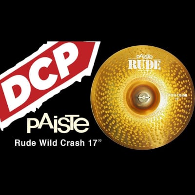 Paiste Rude Wild Crash Cymbal 17" image 2