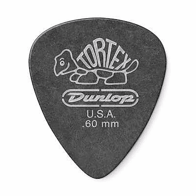 Dunlop 488P60 Tortex Standard .60mm Guitar Picks (12-Pack)