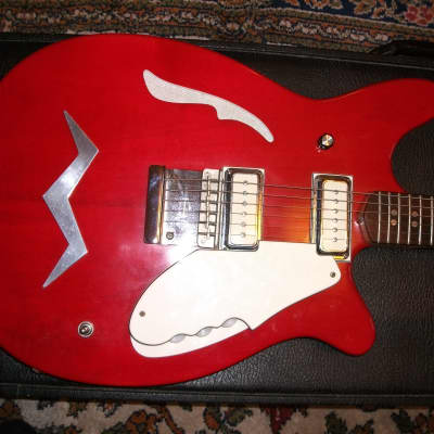 Micro frets Golden Melody 1968 - Holly Berry Red image 4
