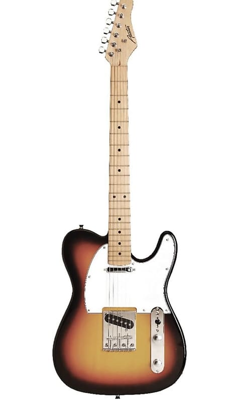 Austin|ATC200SB |Electric-Guitar |6 String |Tele-Style Guitar | Righthand |Cut-A-Way| White Gard | ATC200SB | Classic | Sunburst | Solid Body image 1