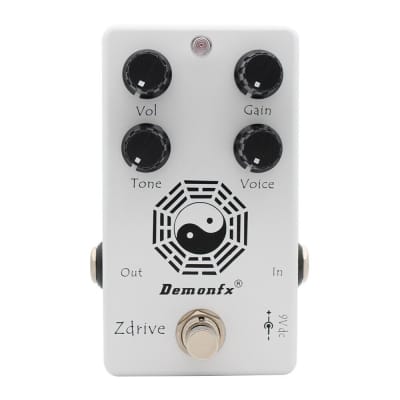 Demonfx Zdrive Overdrive Full punch and clarity Guitar Effect Pedal