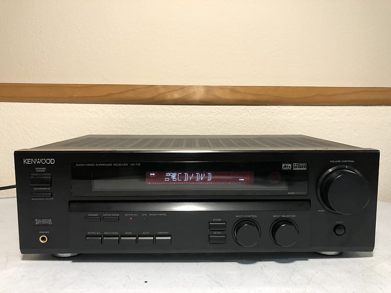 Kenwood VR715 Receiver HiFi Stereo Vintage 5.1 Channel Reverb