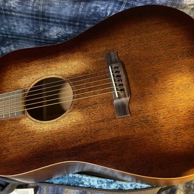 NEW ! 2024 Martin D15M StreetMaster Acoustic Guitar - Mahogany Burst - 3.7 lbs - Authorized Dealer - G02443 image 6
