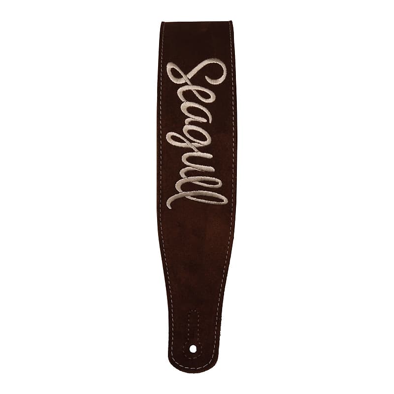 Seagull 051359 #SGMS26E - Brown Suede Strap with Embroidered | Reverb