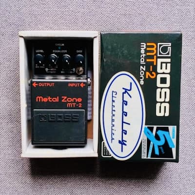 Keeley Modded Boss MT-2 Metal Zone Distortion Pedal - Rare