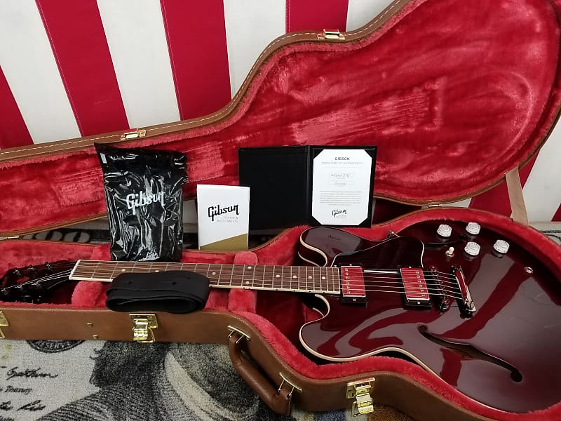 2022 Gibson ES-335 Mod Shop - Rare Metallic Dark Cherry