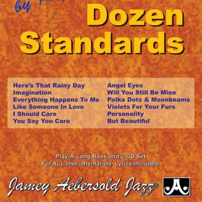 Jamey Aebersold Volume 23 - One Dozen Standards - Book and 2-CD Set