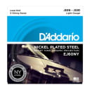 3 Pack! D'Addario EJ60NY NY Plus 60 Nickel Plated Steel Light Banjo Guitar Strings .009-.020