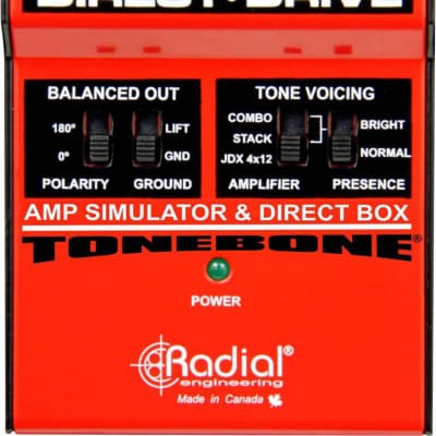 Radial R800 1404 00 Direct Drive Amp Simulator with DI image 1