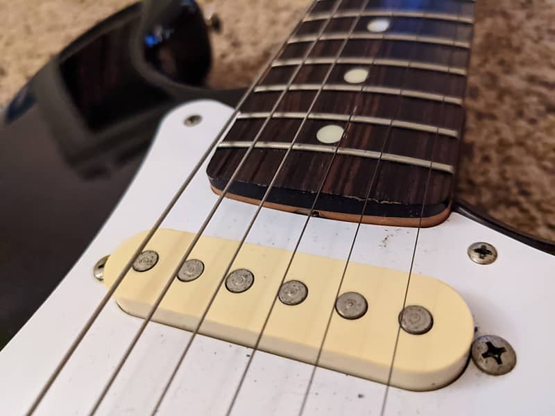 Fender MIJ Stratocaster '62 Reissue 1980's Black Fujigen
