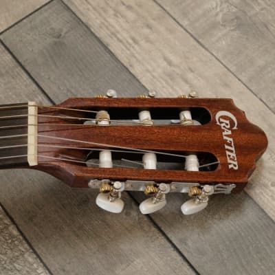 Crafter HC-270CE/N  Nylon String Electro Cutaway Acoustic guitar, Satin Natural image 10