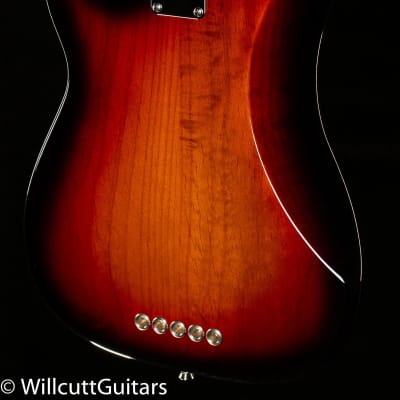 Fender American Professional II Precision Bass V 3-Color Sunburst Rosewood Bass Guitar-US210038102-9.99 lbs image 8