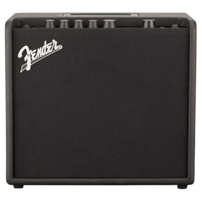 Fender Mustang LT25 120V Guitar Amplifier with Wooden Cabinet, 1.8-Inch User Interface, 60 Presets, 20 Amp Types, and 25 Effects (Black) image 2
