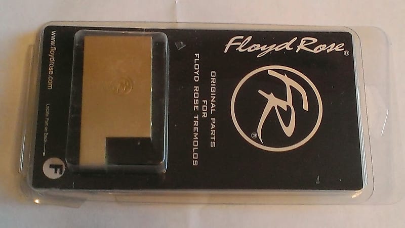 Floyd Rose® L Shaped Fat Brass Tremolo Block 32mm image 1