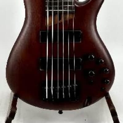Ibanez SR506EBM SR Standard 6 String Electric Bass - Brown Mahogany Serial#:I230317133 image 5