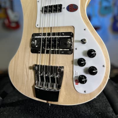 NEW 2025 Rickenbacker 4003MG Mapleglo 4-String Bass 4003 | OHSCase 772 Auth Dealer image 5