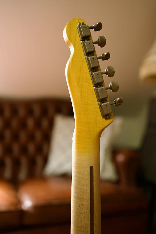Constantin Guitars Sweetcaster II - Aged Blonde Yellow | Reverb