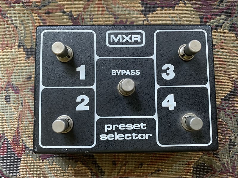 MXR Preset Selector 1970s 1980s | Reverb