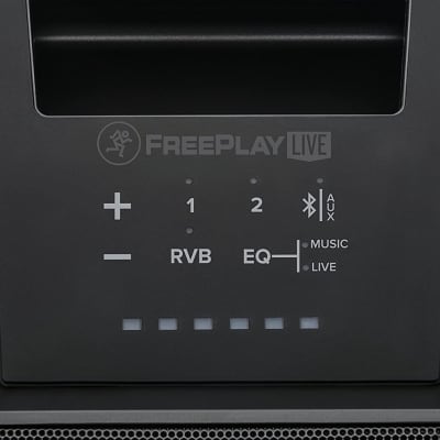Mackie FreePlay LIVE,150W 2ch Personal PA System with Bluetooth, 1/8" Aux & 1/4"/XLR Combo Inputs - Black (FreePlay LIVE) image 6