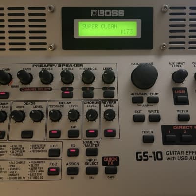 Boss GS-10 Guitar Multi-Effects Unit | Reverb