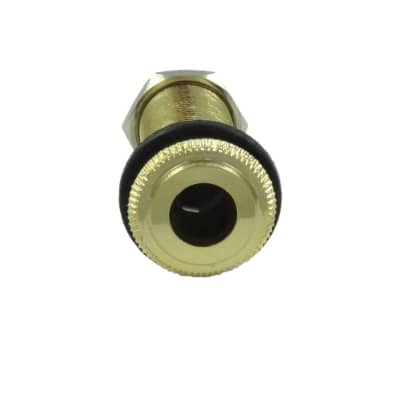 Tesi Premium Barrel Stereo Output Jack Gold image 3