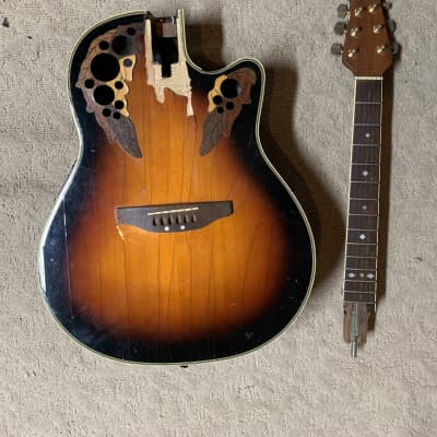 Rare 1977 Ovation Matrix Model 1737 Six-string with Preamp | Reverb